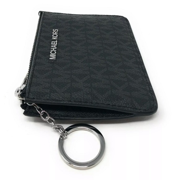 Michael Kors Jet Set Travel Small Leather Top Zip Coin Pouch With ID - Picture 5 of 16